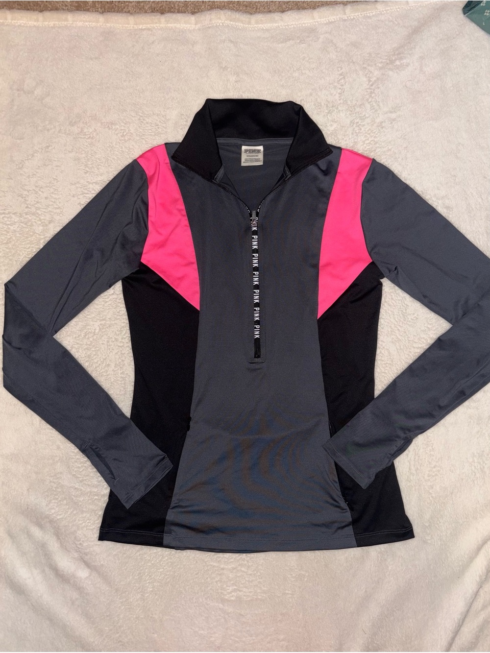 PINK Victoria's secret Quarter Zip